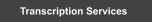 Transcription Services